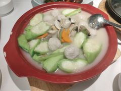 白贝丝瓜浸手打肉-朱仔记食府(江南大道店)