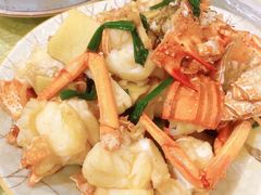 姜葱炒波士顿龙虾-盛港湾海鲜食府(黄沙店)