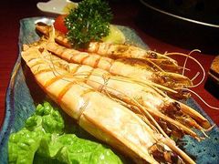 盐烤大明虾-贵木日本料理·铁板烧(新地假日广场店)