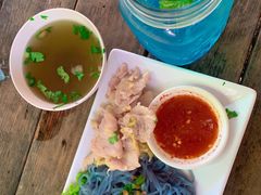 -蝶豆花蓝面条