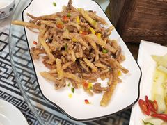 鹅肝酱炒茶树菇-堂宴·老厦门私房菜(1988仙岳总店)