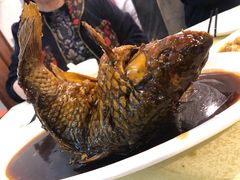 罾蹦鲤鱼-奥华餐厅·老张记(台基厂店)