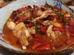 爆炒美蛙汤面-十面欢腾·海鲜面·台式Bistro(长乐路店)