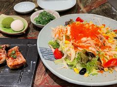 温泉蛋蟹肉沙拉-炙柒Sekinana·精致料理 烧鸟·铁板烧(海上世界店)