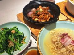 邹山腐皮鸡毛菜-竹外桃花·江南小酒馆(SKP·S店)