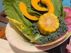 -景明轩•养生酸汤鱼火锅 云贵鲜菌 现舂野果酸汤(王寨小区店)