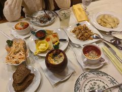 黑鱼籽煎饼-老井俄式餐厅