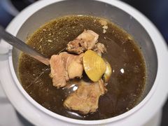 黑蒜龙骨文蛤汤-五姊妹海鲜(火车站店)