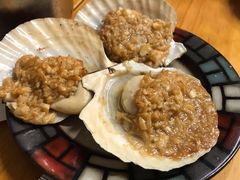 蒜蓉焗扇贝（熟蒜）3个-炒豆合作社(东四总店)