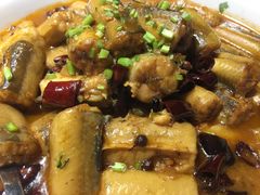 辣烧鳗鳞鱼-船歌·鱼水饺青岛菜(合肥路永旺店)