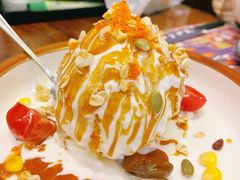 炸温泉蛋土豆泥沙律-仙隐小鹿中華の日料(正弘城店)