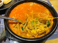 牛肉汤-正苑26年海鲜烤肉•牛尾汤汤饭(东港店)