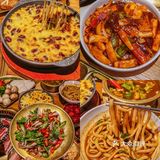  重庆‼️大碗果酒配烤肉🥩滋滋冒油！宝藏韩料店