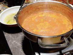 番茄牛肉汤锅-嘎嘎鸭脑壳(蜀汉路店)