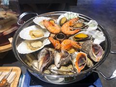 蒸汽海鲜-月见山烧鸽子海鲜小串