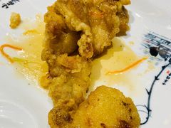 -东来菜馆•手抓海鲜家常菜•海鲜锅贴(鸽子窝店)