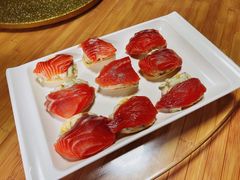 三文鱼腩香芒沙拉-老刘私厨猪脚饭