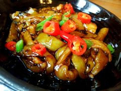 铁板浇汁茄子-新白鹿餐厅(城西银泰城店)