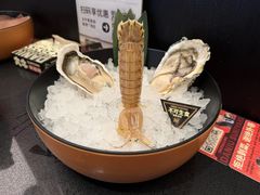 贝司令️鲜活乳山生蚝-大牛寿喜烧·和牛放题(香港广场店)