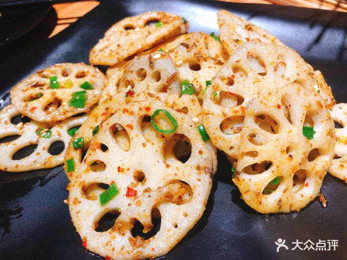 泼辣把把烧藕片图片