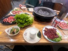 -炉盛炭火烤肉