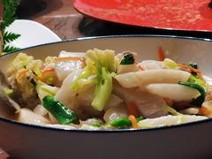 肉丝花菜炒白果-文儒九号·闽菜馆(三坊七巷店)