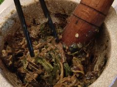 皮蛋青椒擂茄子-炊烟小炒黄牛肉(东庆街店)