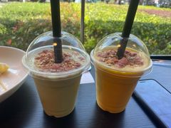 芒果香蕉奶昔-麦田工坊(月湖店)