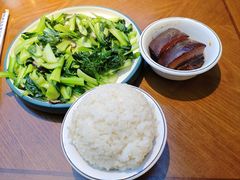 青炒青菜-外婆烧.老杭帮菜(庆春店)