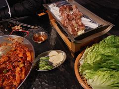刀鞘五花肉-青春韩国料理(汽博店)