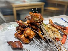 -龚海宝· 烧烤· 羊肉原切挂糊更好吃(庄市店)