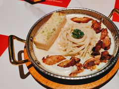 鸡肉香菇芝士意面-赤火牛排(金狮广场店)