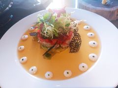 阿拉斯加帝王蟹配龙虾汤啫喱-AZUL by FUEL蓝色·法式酒馆(琶醍店)