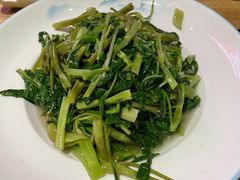 清炒空心菜-吴越荣记苏州菜·松鼠桂鱼100%活鱼现做(斜塘老街店)