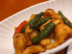 杭椒野菌炒爽肉-杭州JW万豪酒店-万豪中餐厅
