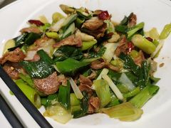鱼子香肠炒大蒜-楚鱼王·河鲜·湖北菜(华农店)