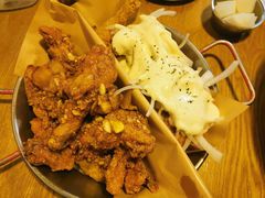 炸鸡翅一半一半-富乐满韩国正宗炸鸡韩国料理(虹泉路店)