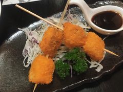 吉列炸银鳕鱼柳串-松临·铁板烧&Omakase(神农店)