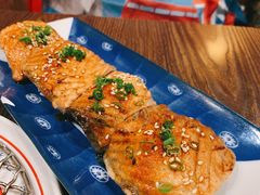 火炙三文鱼皮寿司-大雄寿司(中华广场店)