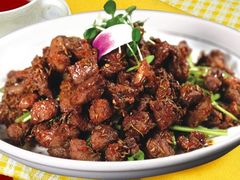 孜然羊肉粒-郭家大院(新源店)