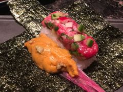 海胆生牛肉手卷-老乾杯和牛烧肉(王府中环店)