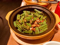 砂锅酱汁秋葵-闽上鲜·福建菜(龙湖滨江天街店)