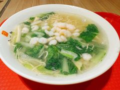 青菜虾仁笋干面-知味观(湖滨店)