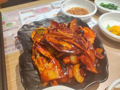 海鲜炒年糕-本家韩国烤肉(青岛万象城店)