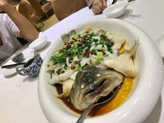 葱油捞鲈鱼-丰谷酒家(鹏瑞利季华广场店)