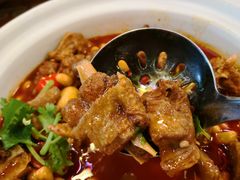 鼎锅黄豆焖鹅-缪氏川菜(丰盛町店)