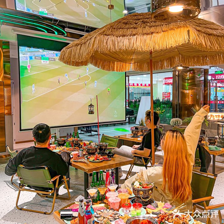 Tianjin·这家露营风自助火锅🍲太有氛围了叭