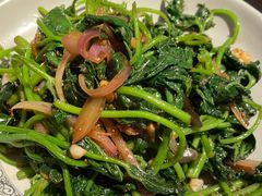 椒丝腐乳通菜-大头虾越式风味餐厅(光明广场店)