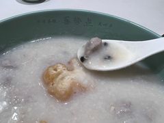 传统螺肉芋儿粥-喜势点·糖沙翁手工茶点·本地人茶居(永庆坊店)