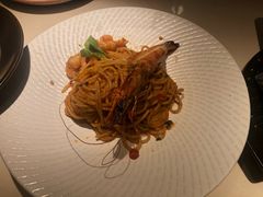 香辣蒜香大虾意面-阿妮叶李(光谷世界城店)